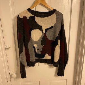 Skull cashmere skull sweater